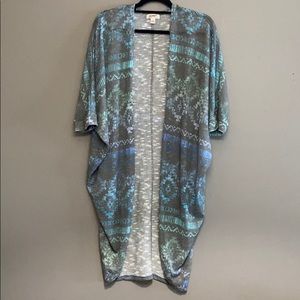 Arizona Grey/Multicolor Kimono/Sweater